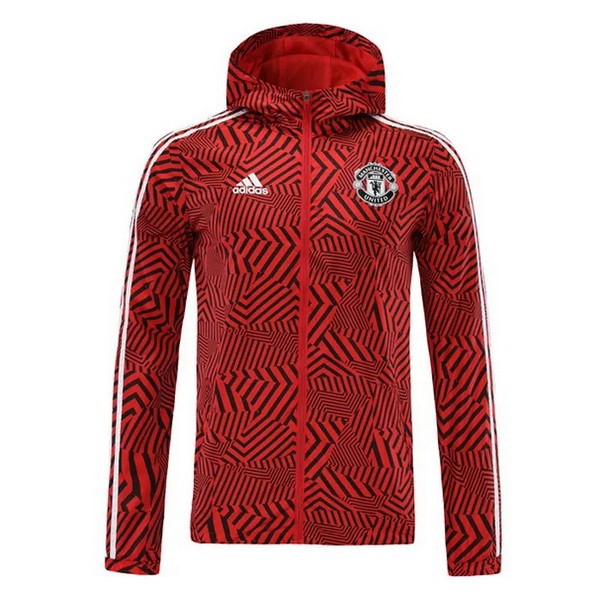 Coupe Vent Manchester United 2021 2022 Rouge Blanc